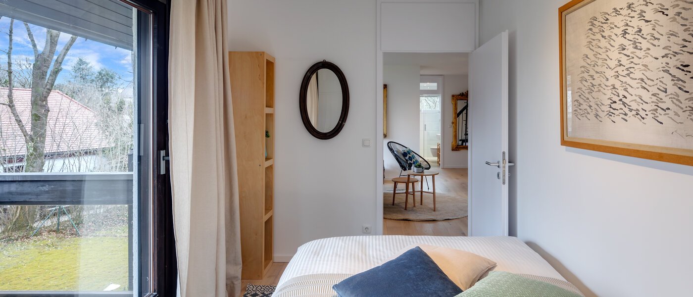 двухэтажная квартира München Oberföhring 02 2-я спальная комната 10997