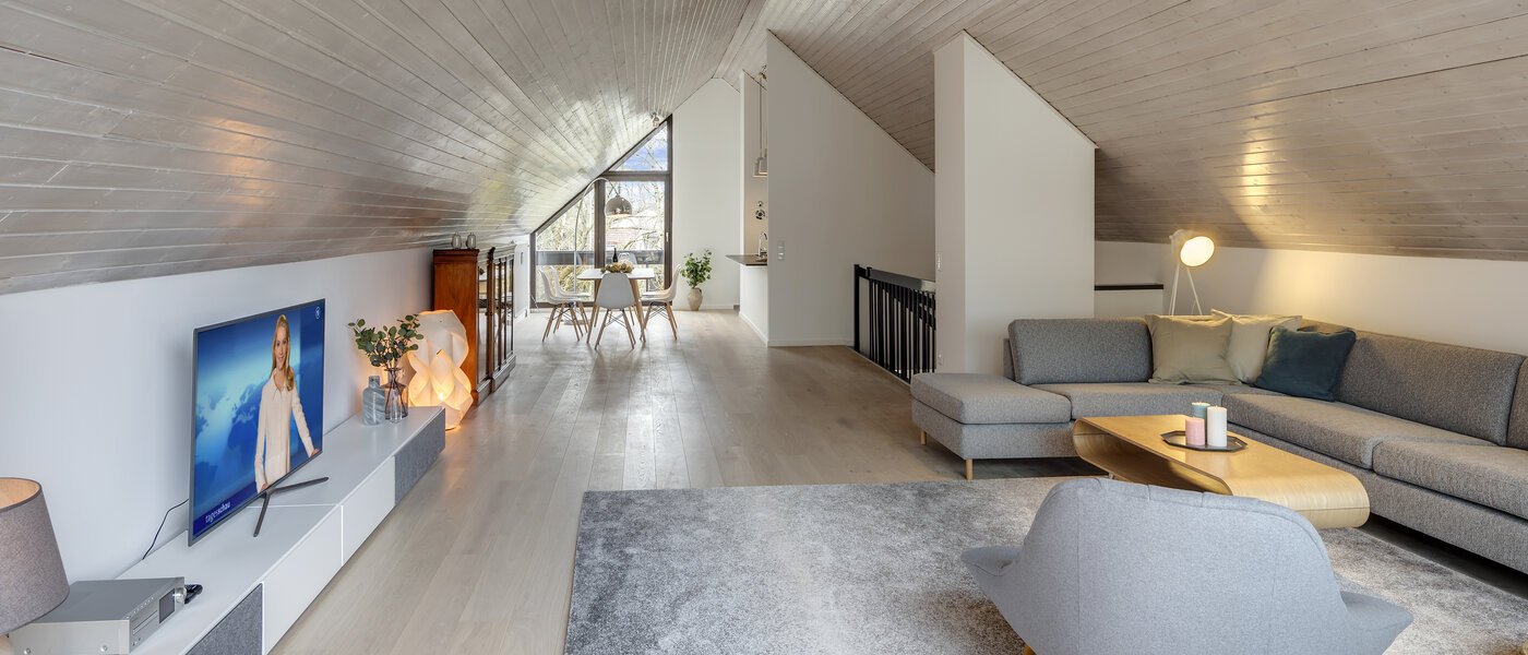 двухэтажная квартира München Oberföhring 02 жилое пространство 10997