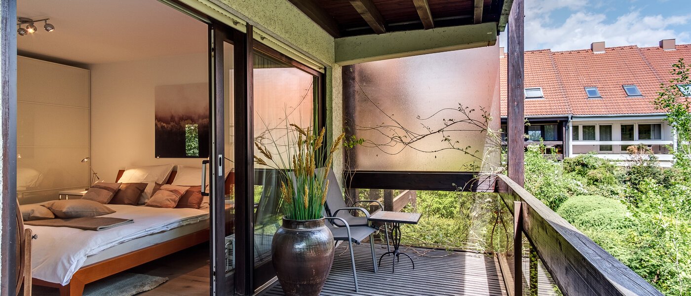 двухэтажная квартира München Oberföhring 01 2-ой балкон 10997