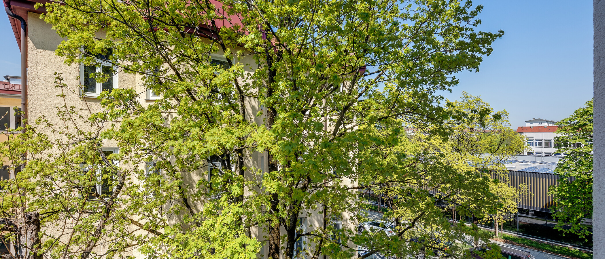 квартира München Neuhausen 04 вид из окна 11009