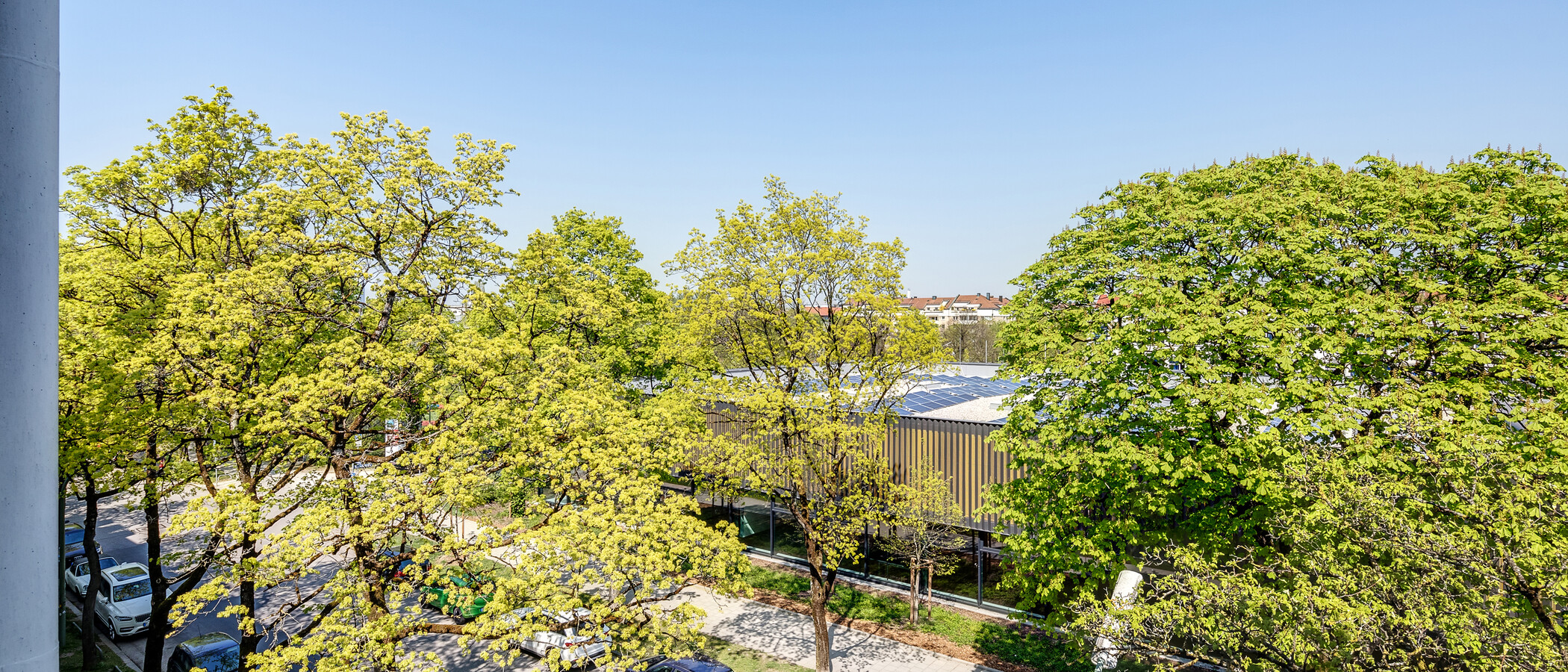 квартира München Neuhausen 07 вид из окна 11009