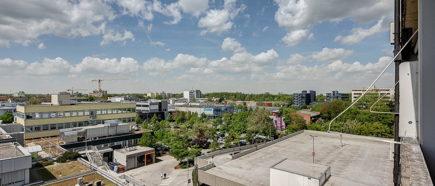 квартира München Moosach 03 вид из окна 11021