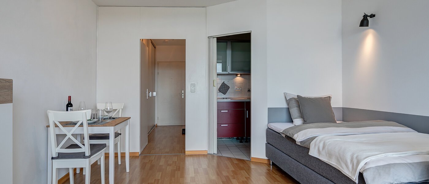 квартира München Moosach 03 жилое пространство 11021