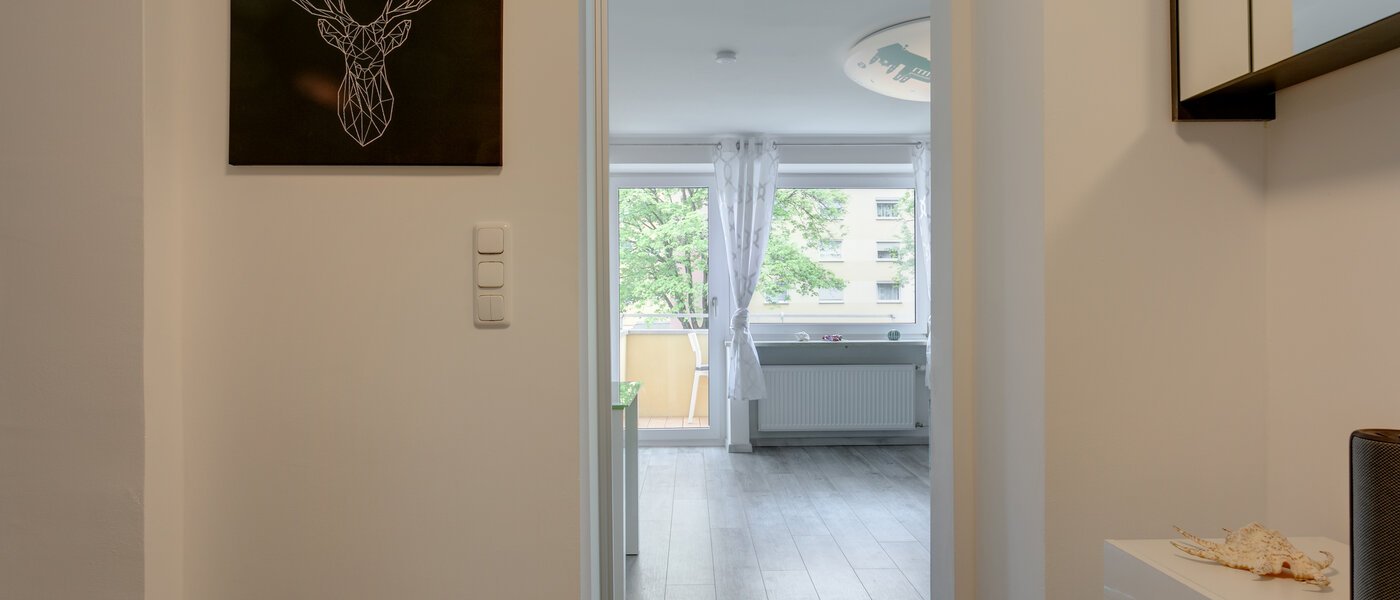 квартира München Fasanerie 04 коридор 11028