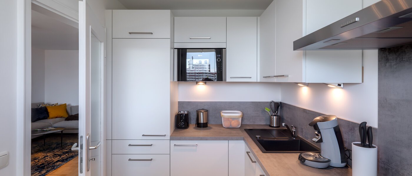 квартира München Schwabing (links der Leopoldstraße) 01 кухня 11029