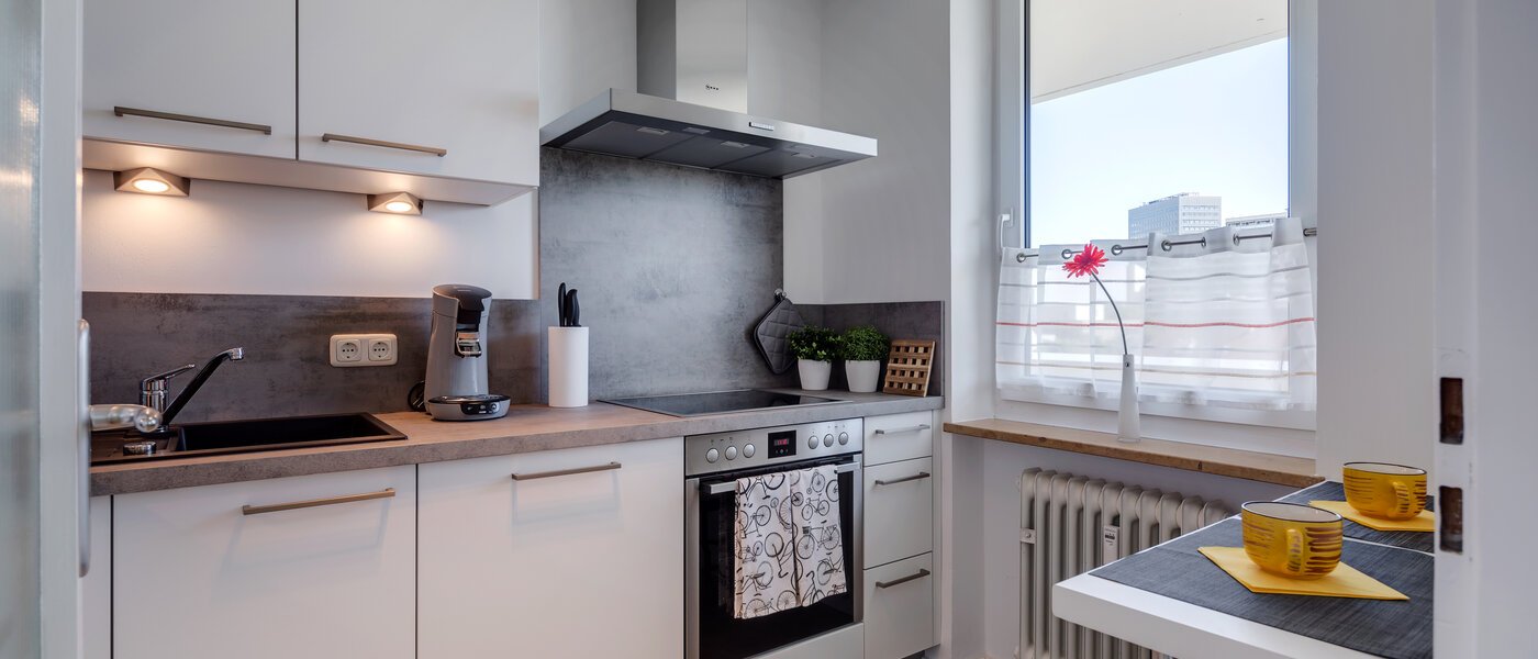 квартира München Schwabing (links der Leopoldstraße) 03 кухня 11029