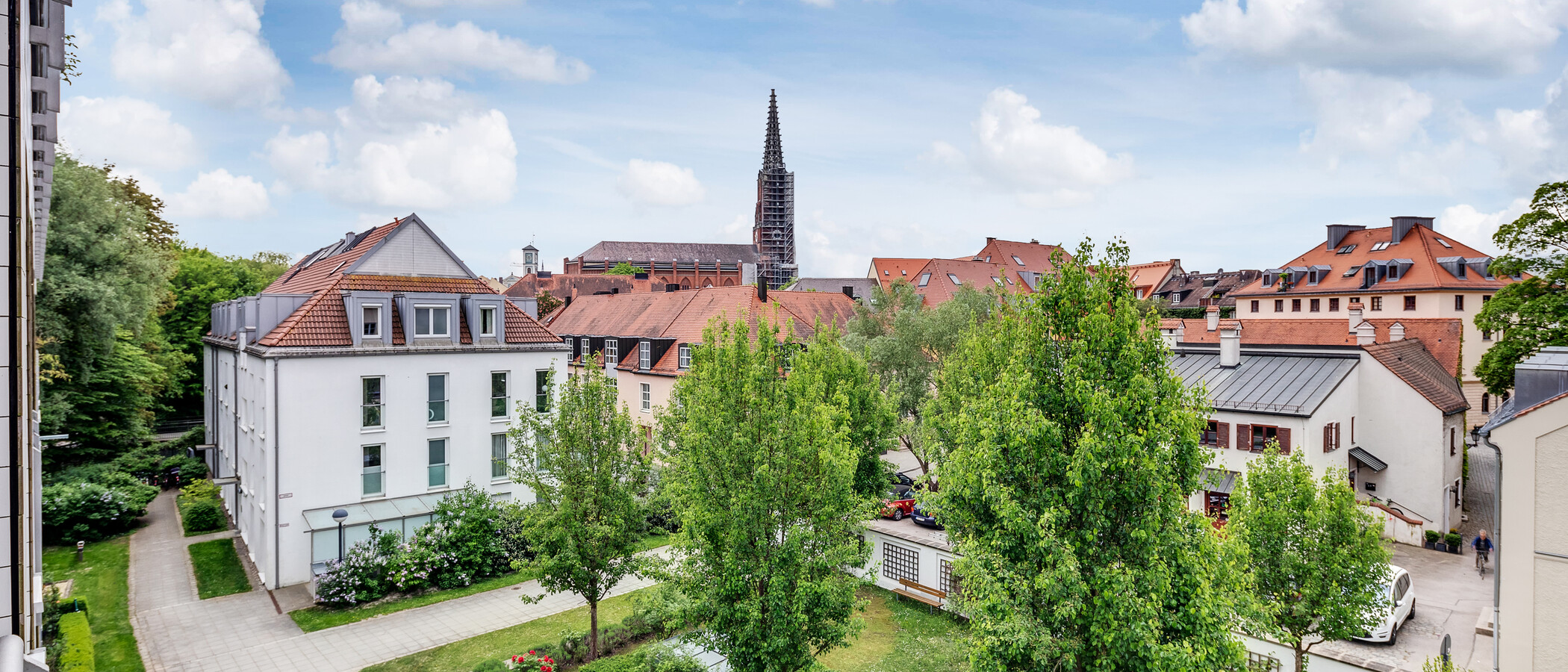 квартира-галерея München Au 01 вид из окна 11032
