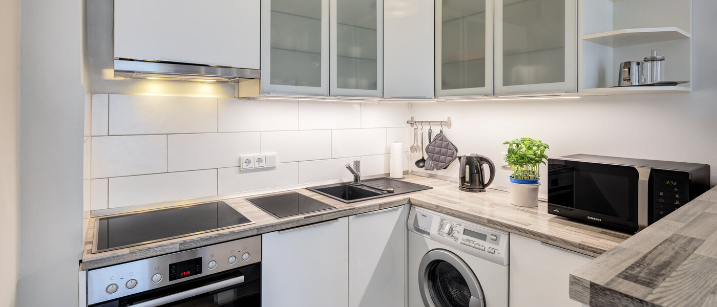 квартира München Haidhausen 01 кухня 11036