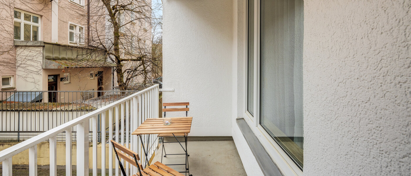 квартира München Haidhausen 01 балкон 11036