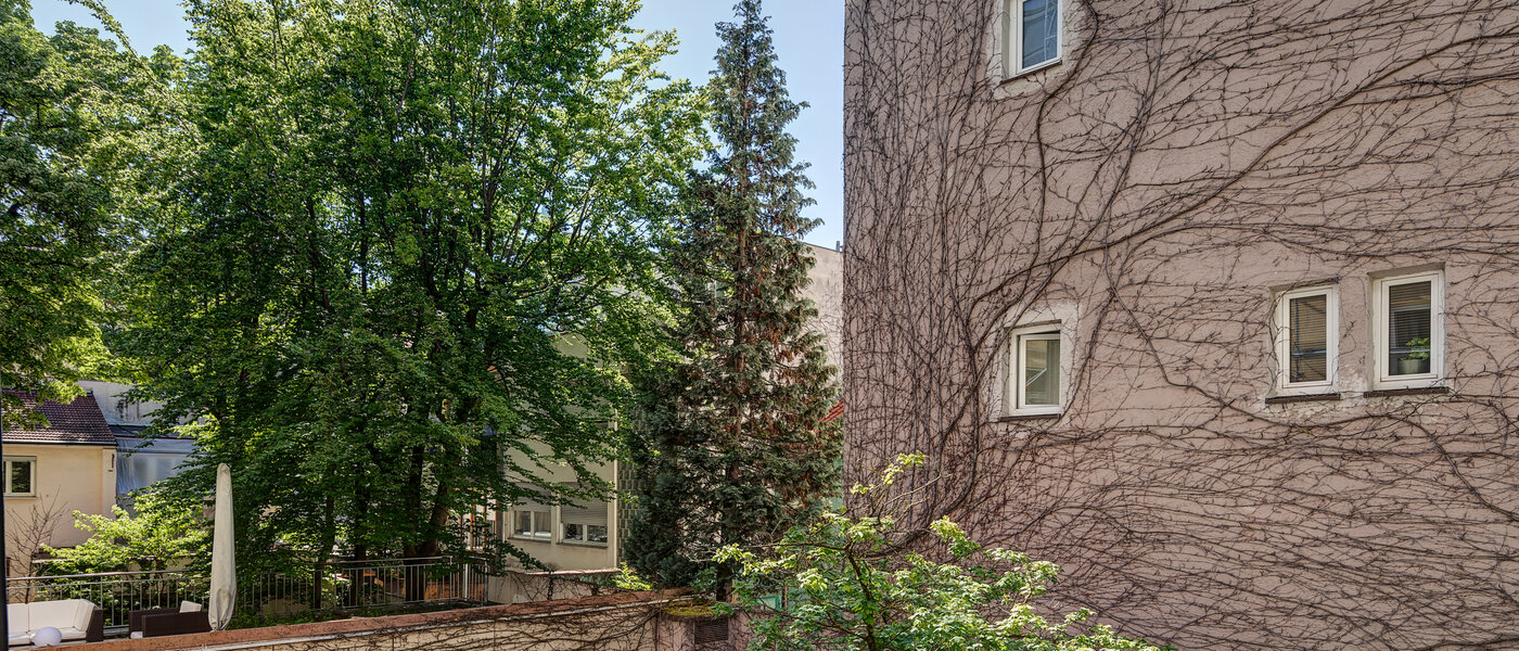 квартира München Haidhausen 01 вид из окна 11036