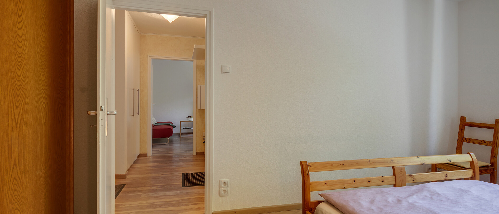 квартира München Parkstadt Bogenhausen 04 спальная комната 11037