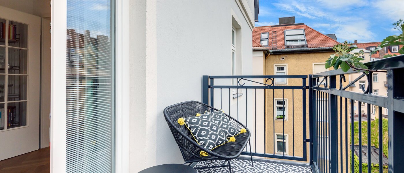 квартира München Neuhausen 01 балкон 11045