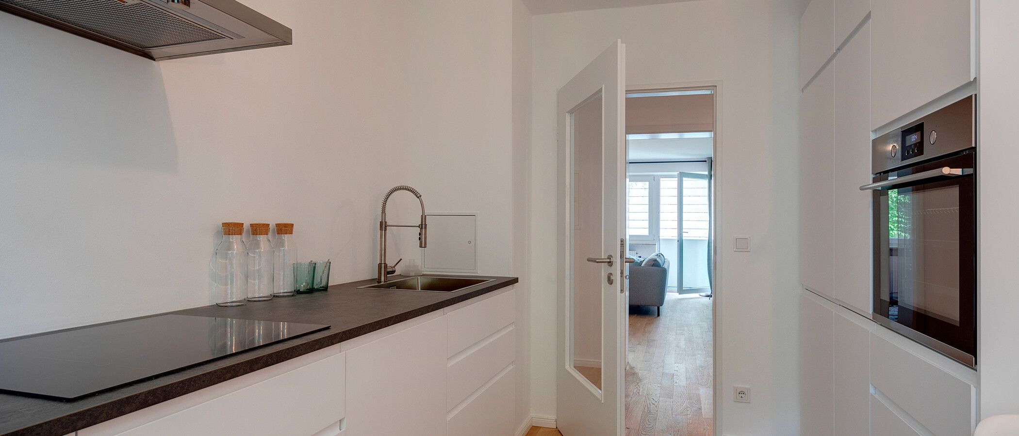 квартира München Isarvorstadt 03 кухня 11049