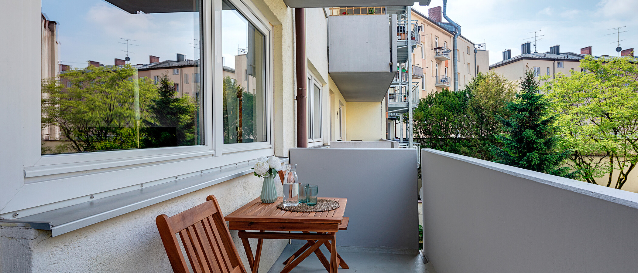 квартира München Isarvorstadt 01 балкон 11049