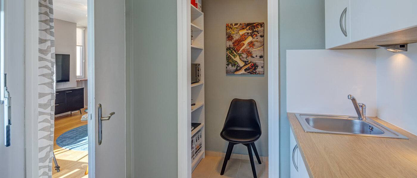 квартира München Nymphenburg 03 кухня 11055