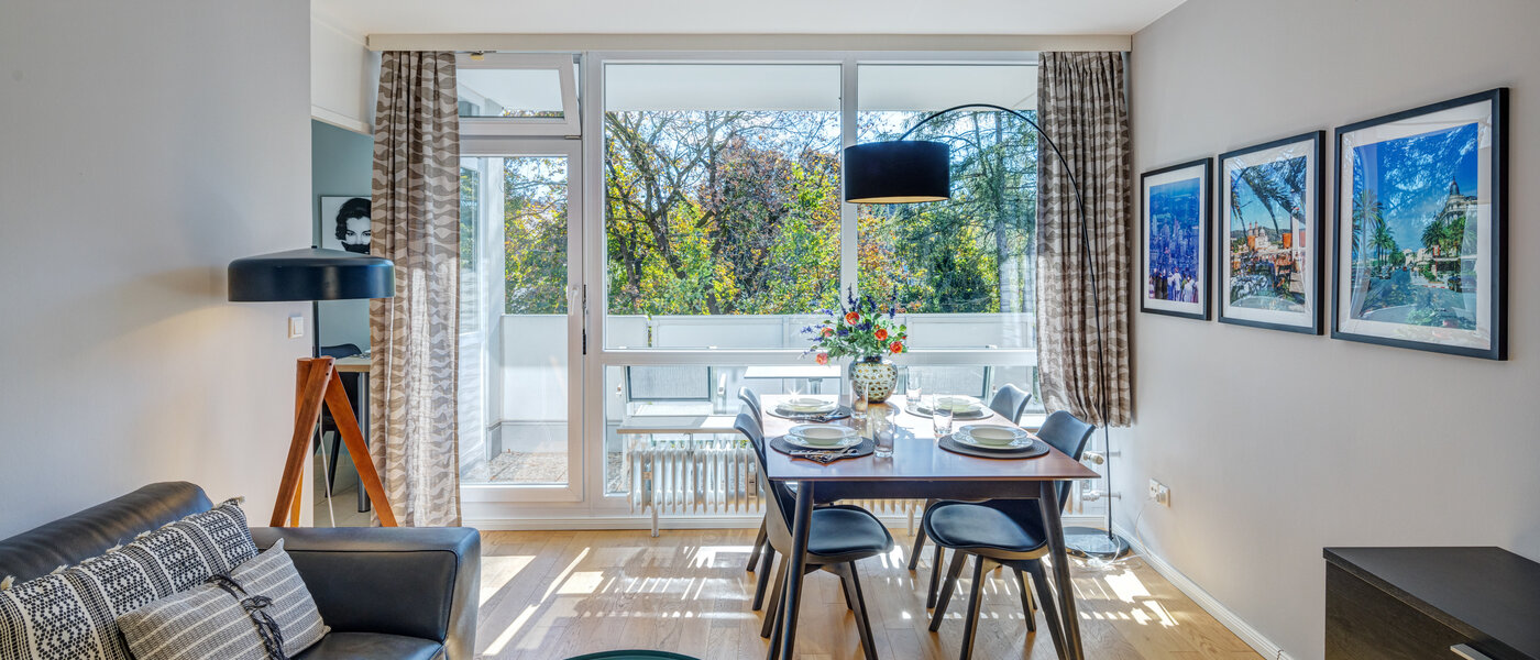 квартира München Nymphenburg 01 жилое пространство 11055