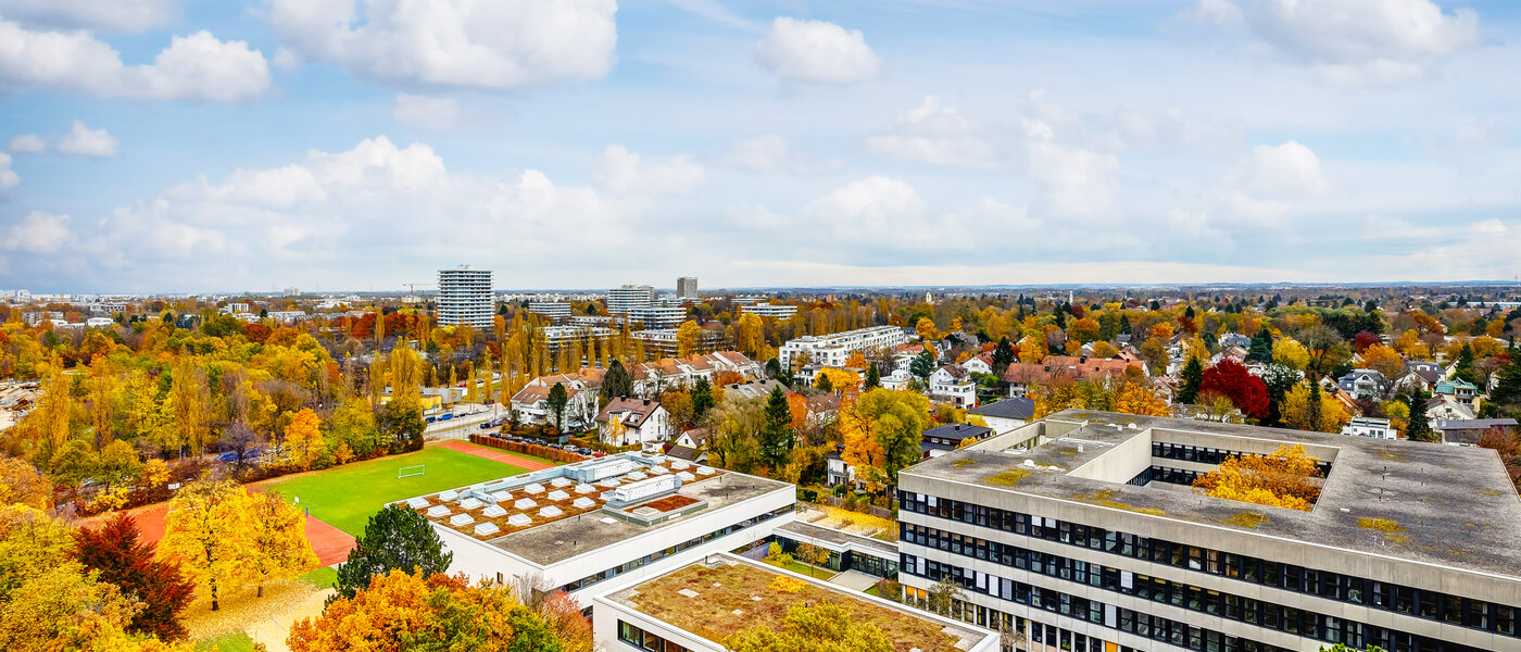 квартира München Arabellapark 03 вид из окна 11073