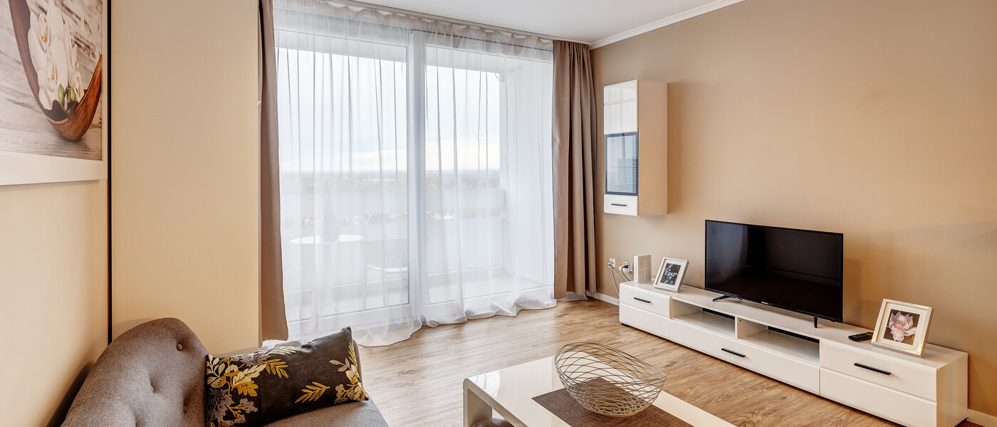 квартира München Arabellapark 02 жилое пространство 11073