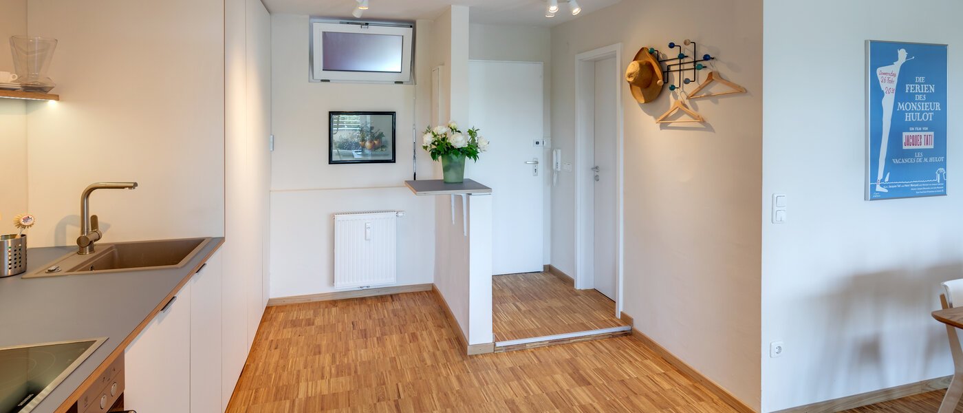 мансардная квартира München Bogenhausen 04 кухня 11076