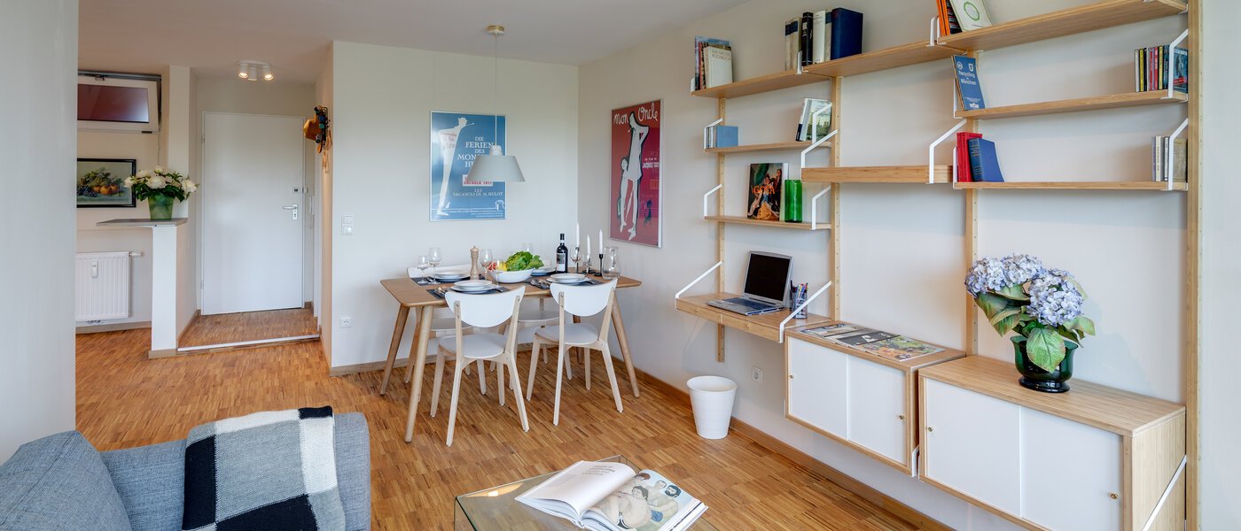 мансардная квартира München Bogenhausen 04 жилое пространство 11076