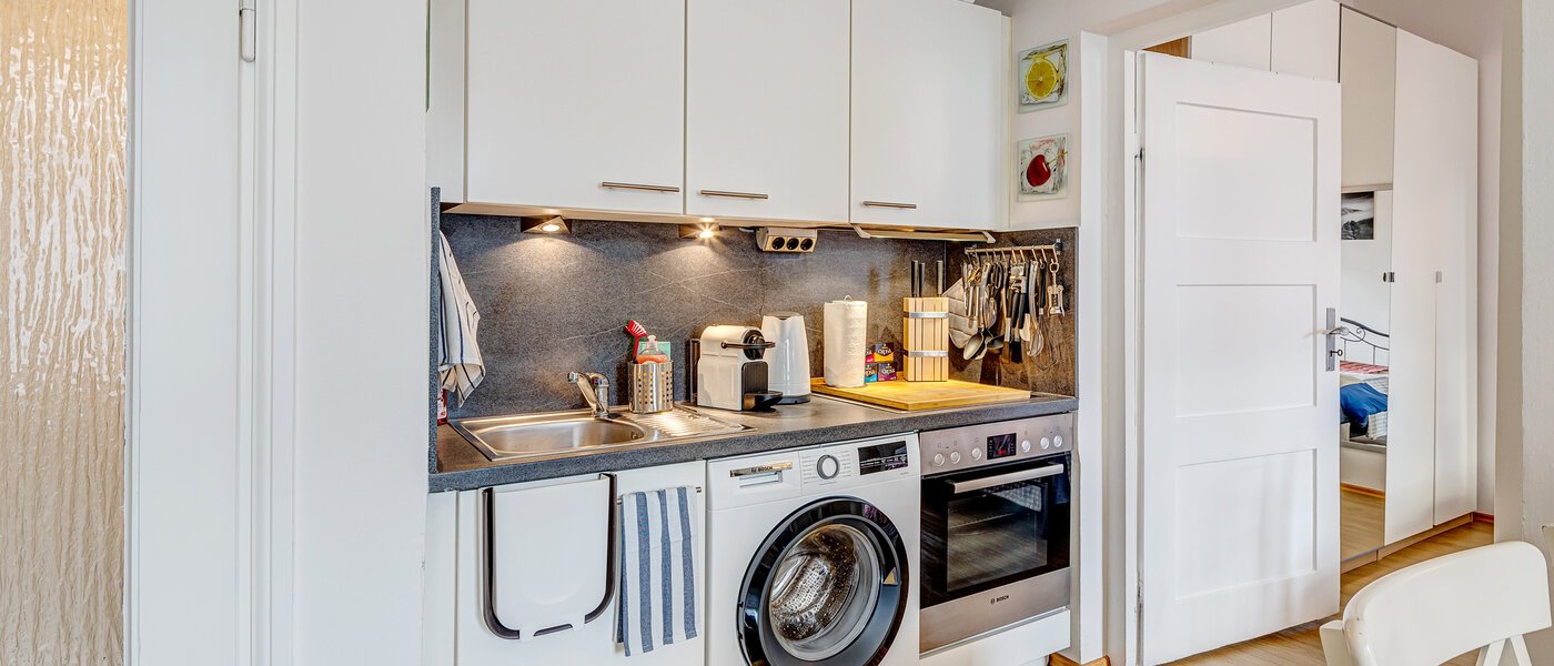 квартира München Lehel 01 кухня 11085