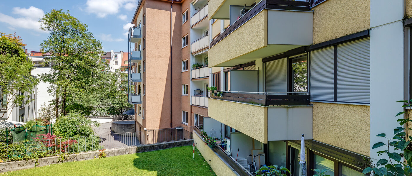 квартира München Au 02 вид из окна 11089