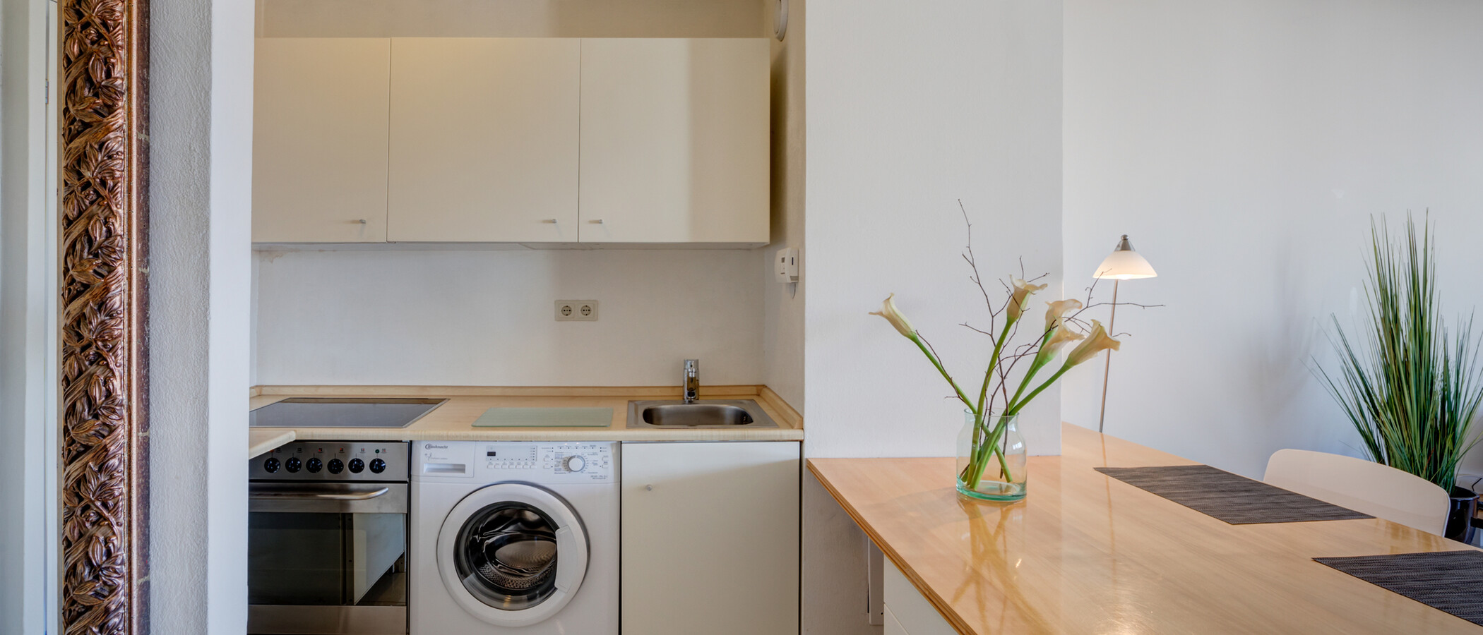 квартира München Johanneskirchen 01 кухня 1110