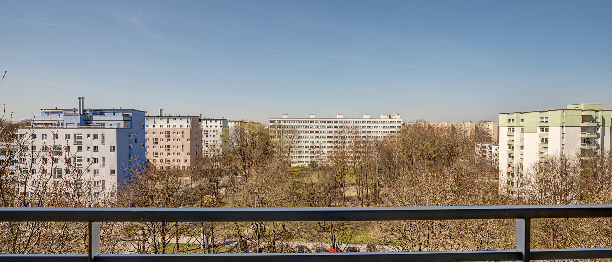 квартира München Johanneskirchen 02 вид из окна 1110