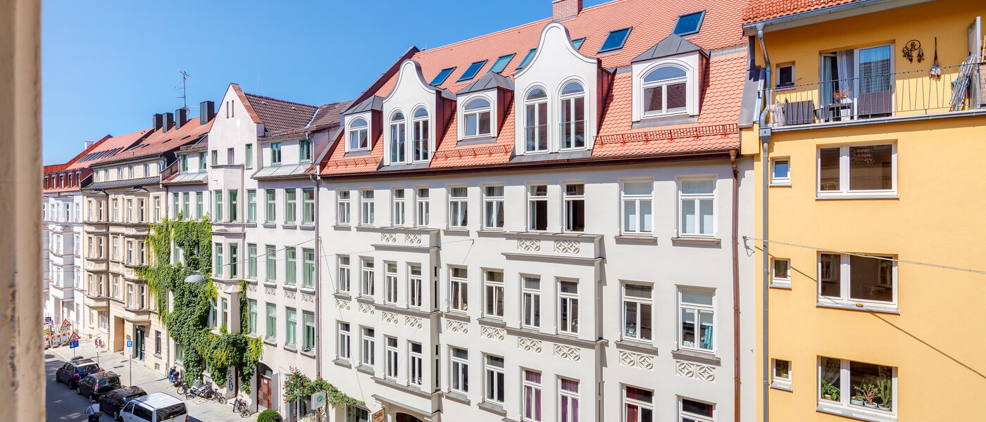 квартира München Haidhausen 01 вид из окна 11109