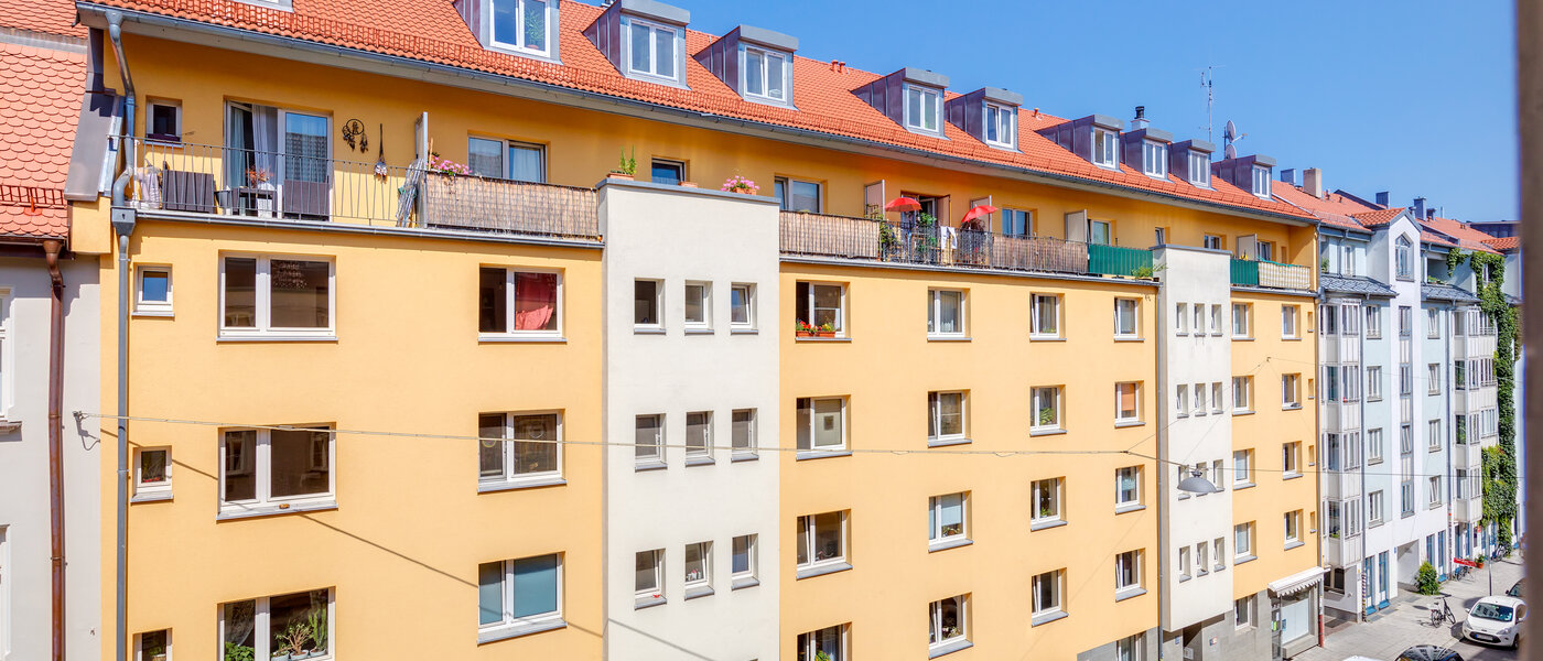 квартира München Haidhausen 02 вид из окна 11109