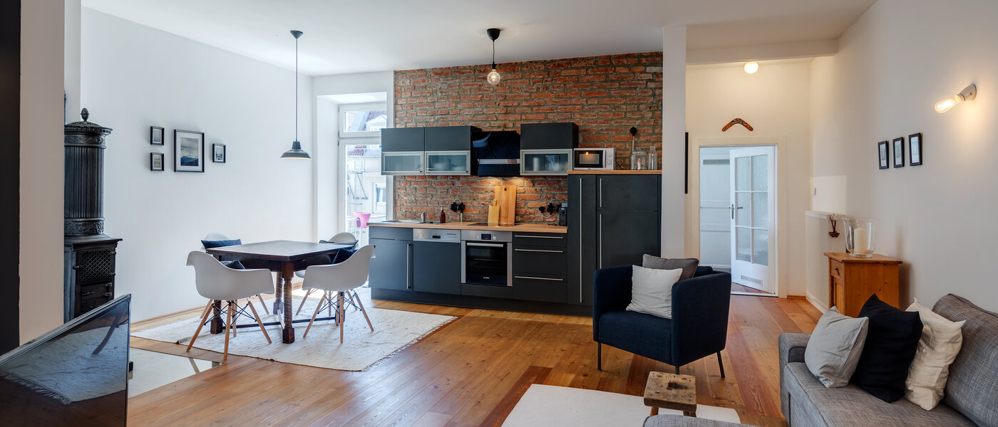 квартира München Haidhausen 01 жилое пространство 11109