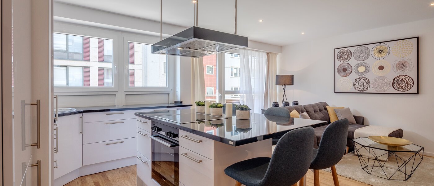 квартира München Maxvorstadt 01 кухня 11124