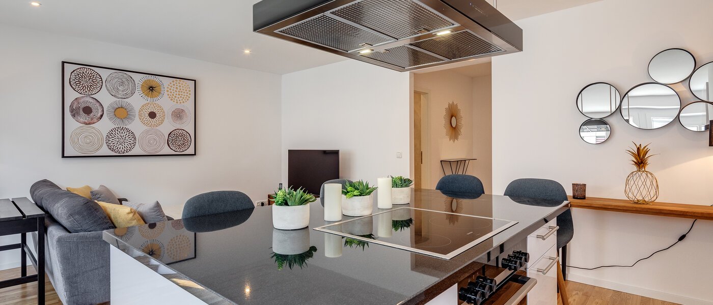 квартира München Maxvorstadt 04 кухня 11124