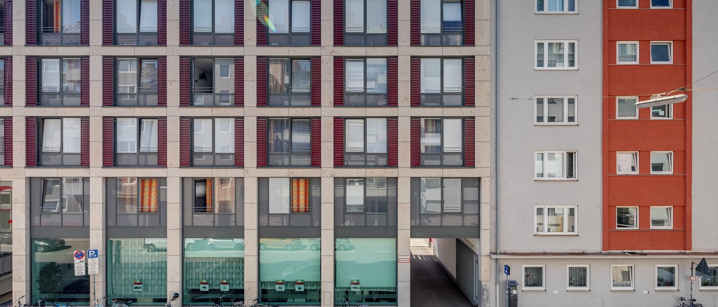 квартира München Maxvorstadt 01 вид из окна 11124