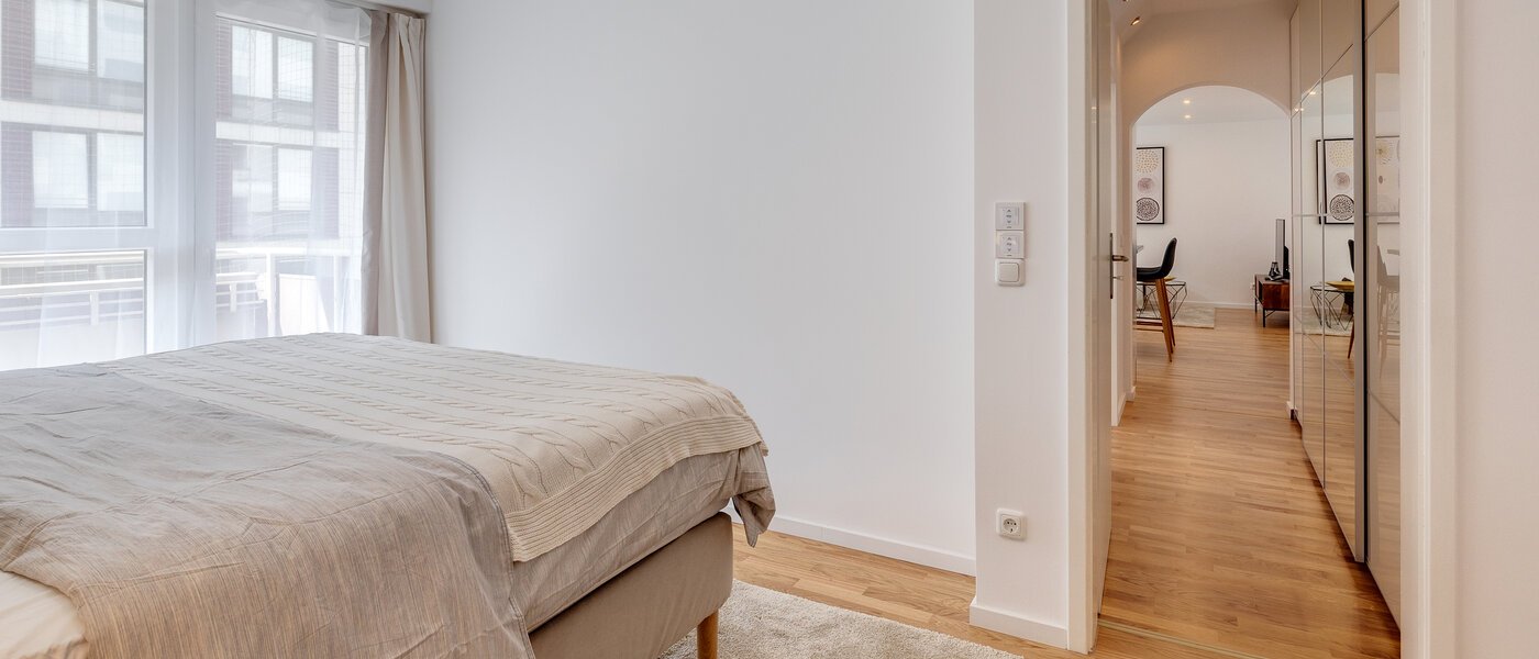 квартира München Maxvorstadt 05 спальная комната 11124