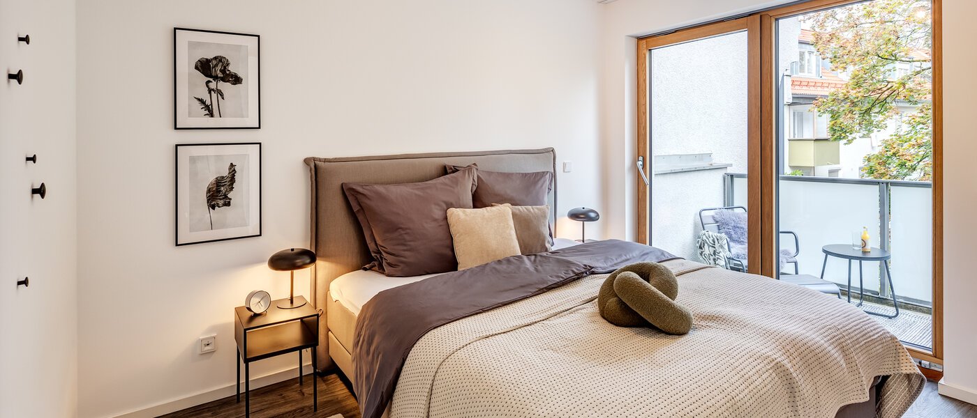 квартира München Pasing 01 1-я спальная комната 11135