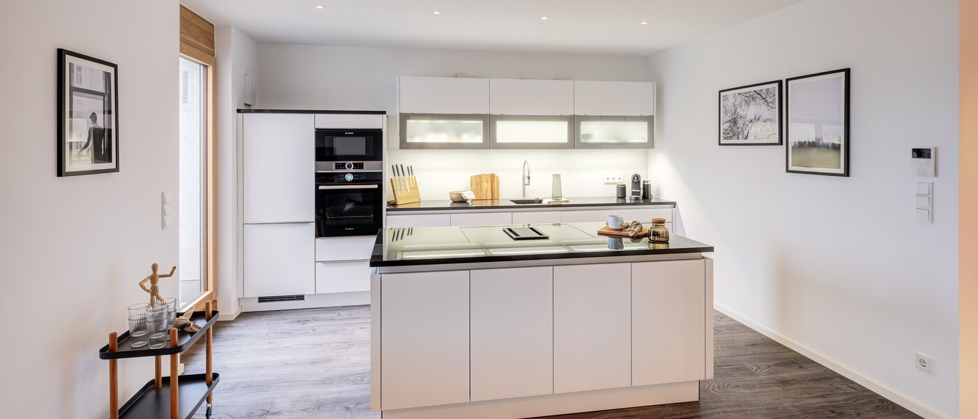 двухэтажная квартира München Pasing 01 кухня 11136