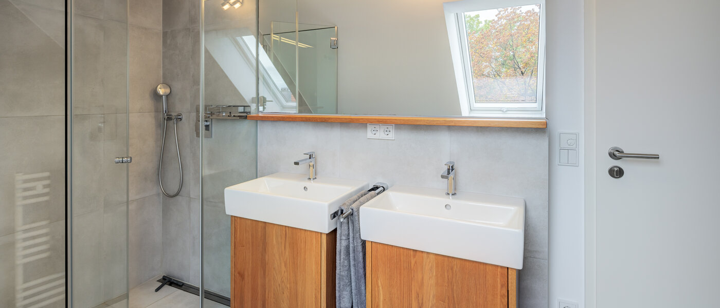 двухэтажная квартира München Pasing 02 2-я ванная комната 11136