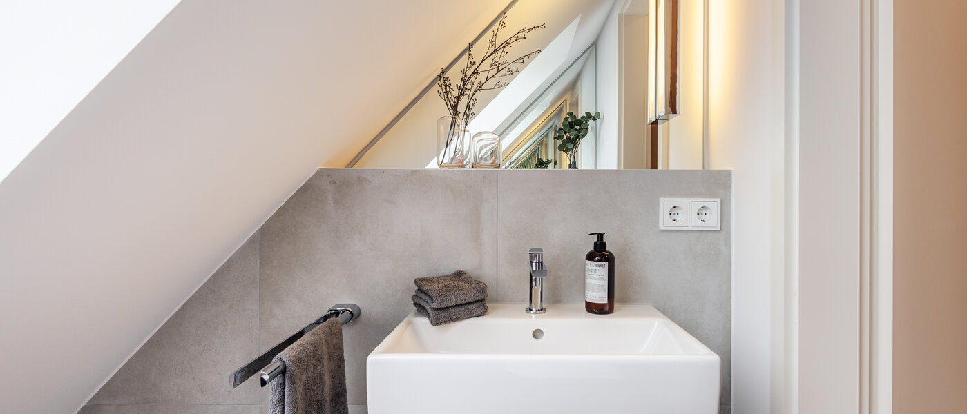 двухэтажная квартира München Pasing 01 отдельный туалет 11136