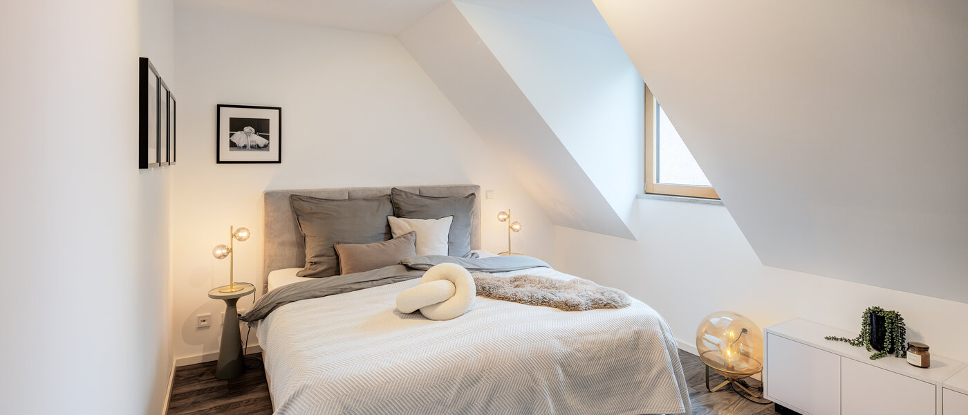 двухэтажная квартира München Pasing 01 1-я спальная комната 11136