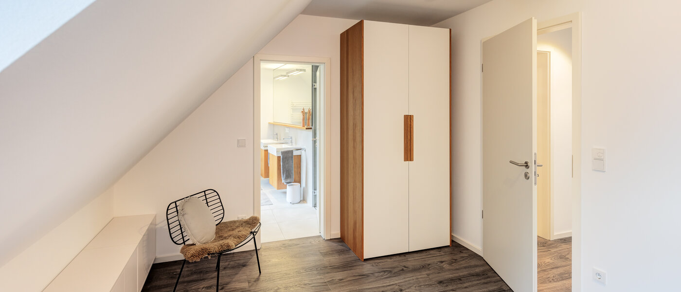 двухэтажная квартира München Pasing 03 1-я спальная комната 11136