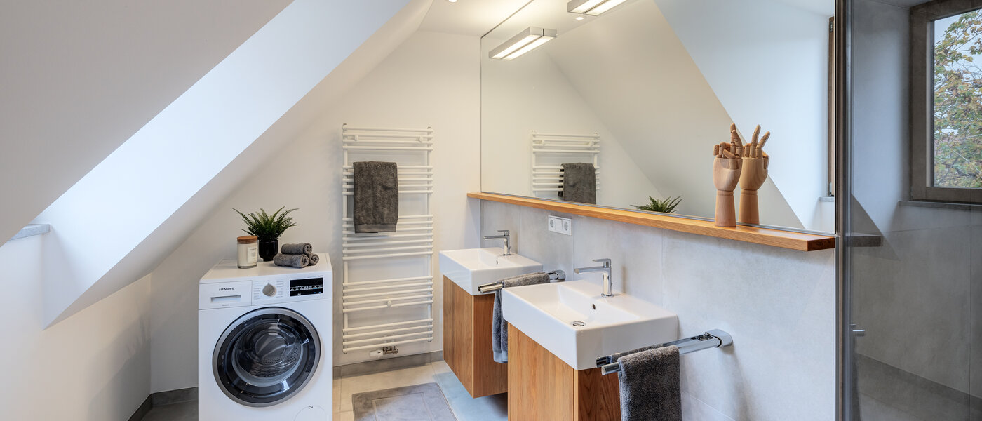 двухэтажная квартира München Pasing 01 1-я ванная комната 11136