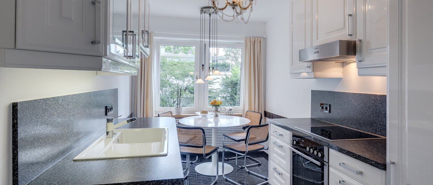 квартира München Herzogpark 02 кухня 11149