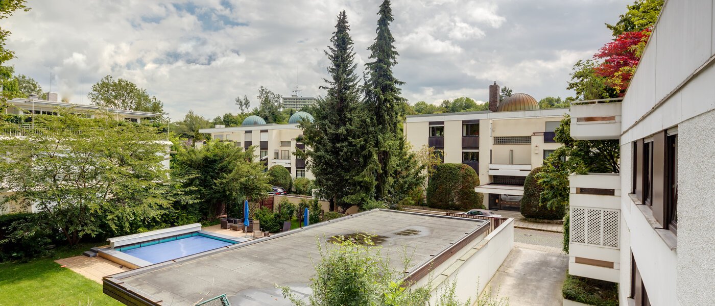 квартира München Herzogpark 02 вид из окна 11149