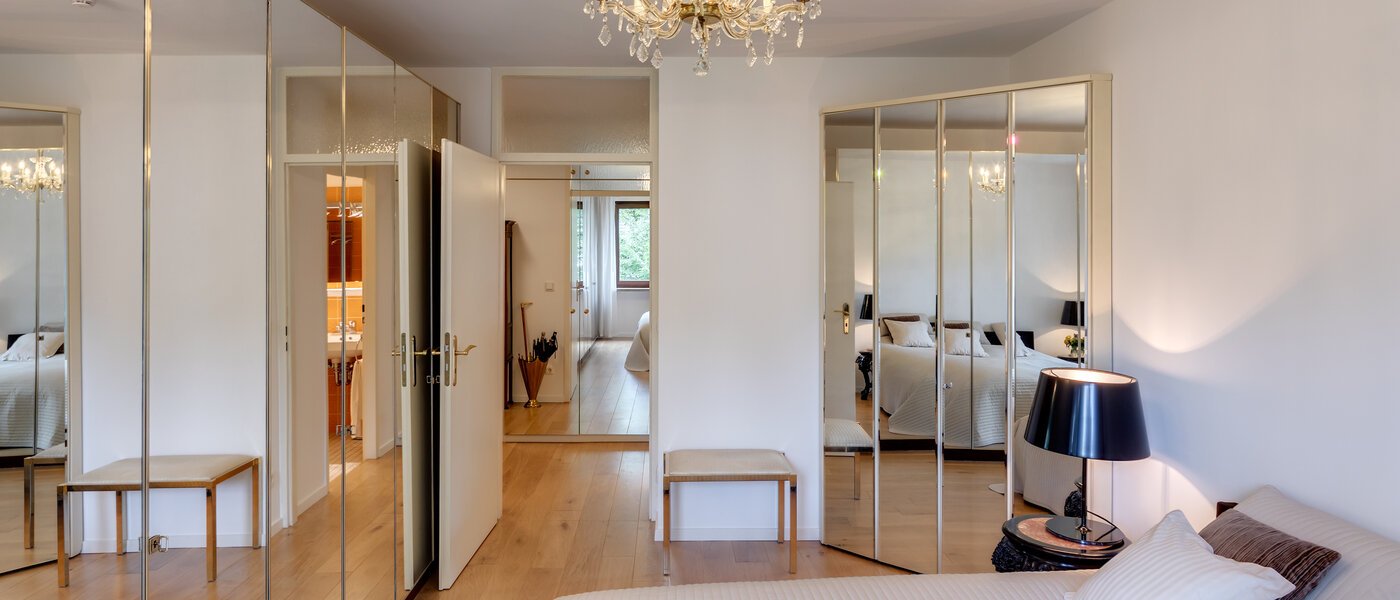 квартира München Herzogpark 03 спальная комната 11149