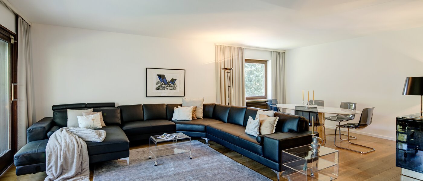 квартира München Herzogpark 01 жилое пространство 11149