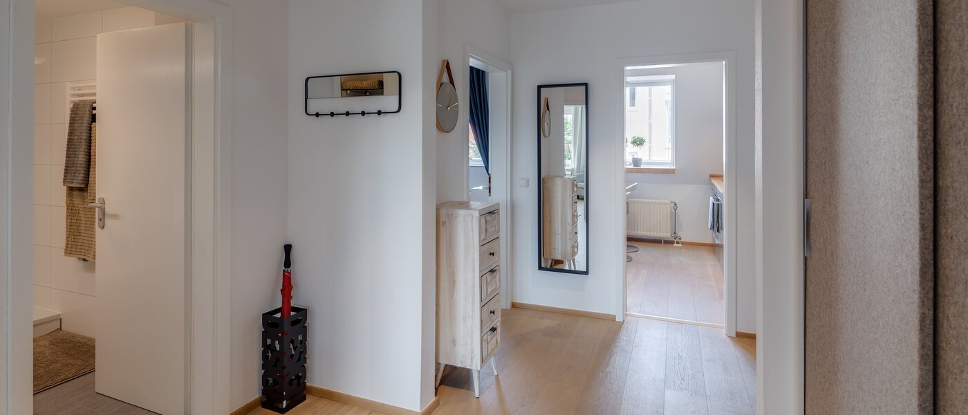 квартира München Schwabing 02 коридор 11155