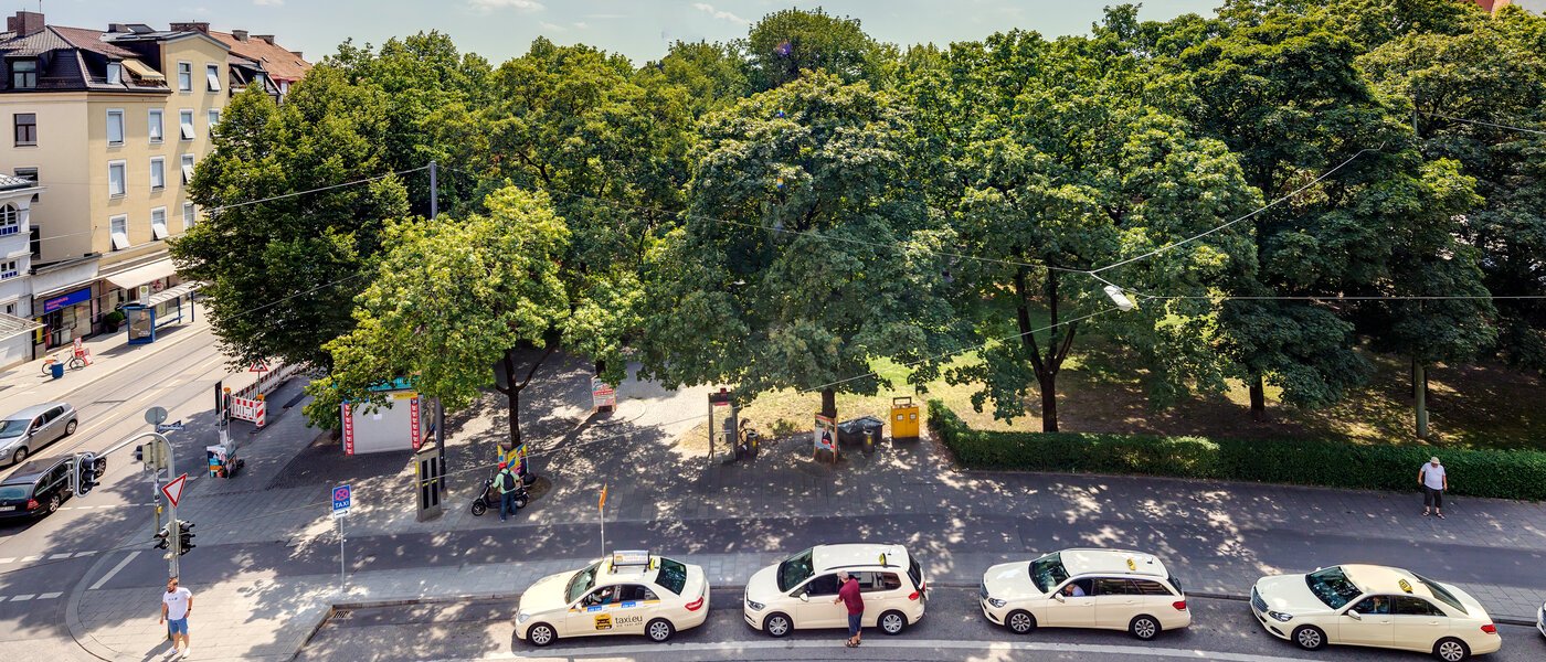 квартира München Schwabing 03 вид из окна 11155