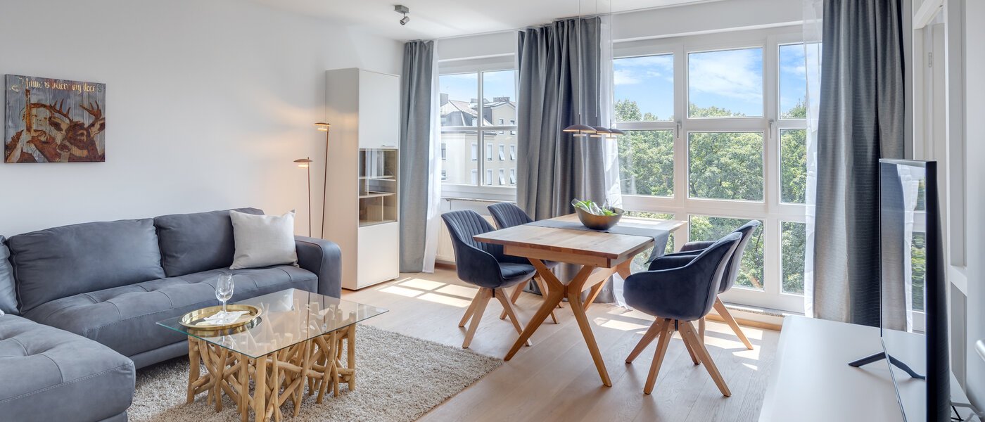 квартира München Schwabing 01 жилое пространство 11155