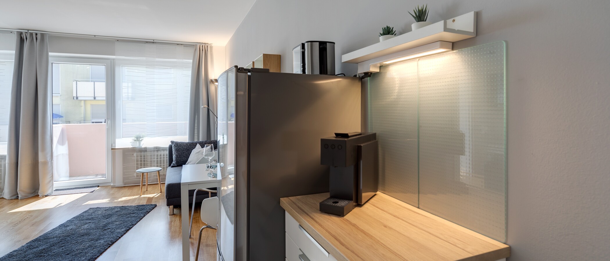 квартира München Neuhausen 03 кухня 11167